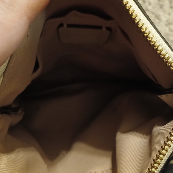 Coach Floral Crossbody Bag Cream Yellow Print Gold Hardware A2079-89520 - Picture 9 of 11